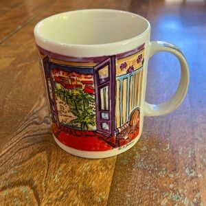 Chaleur Masters Collection Mug D. Burrows Raoul Dufy  "French Riviera" Painting